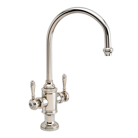 A large image of the Waterstone 8030 Polished Nickel