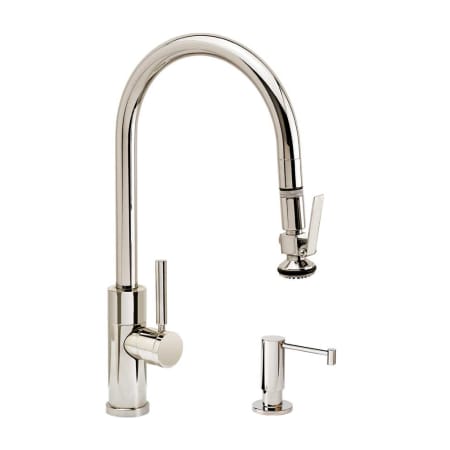 A large image of the Waterstone 9860-2 Polished Nickel