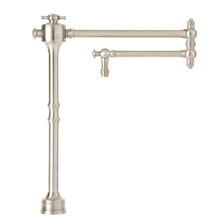 A large image of the Waterstone 3350 Satin Nickel