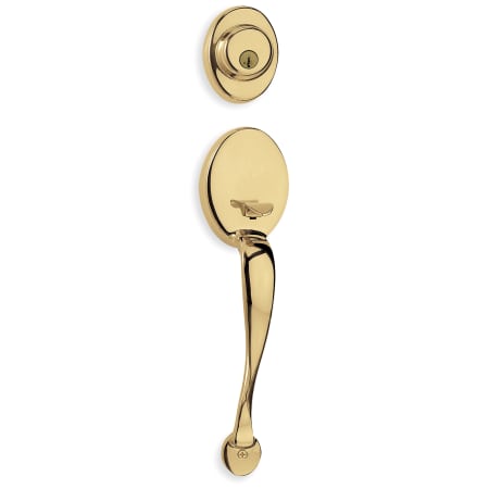 Weiser Lock GA9771A3BR Lifetime Polished Brass Augusta Single ... Weiser Lock GA9771A3BR Lifetime Polished Brass Augusta Single ...