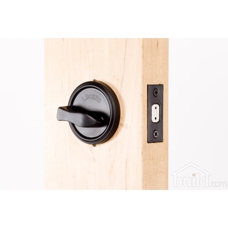 A large image of the Weslock 371 300 Series 371 Keyed Entry Deadbolt Inside Angle View