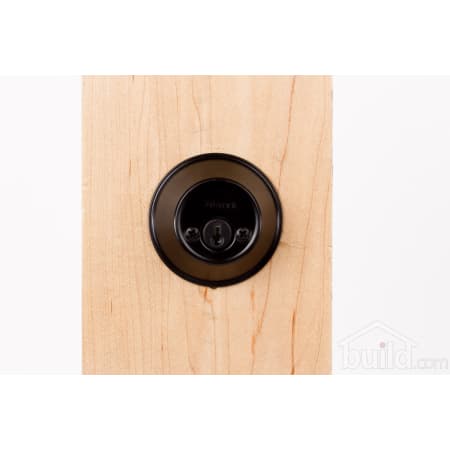 A large image of the Weslock 372 300 Series 372 Keyed Entry Deadbolt Outside View