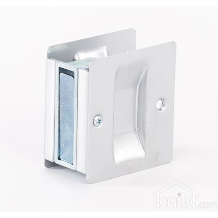 A large image of the Weslock 527 Hardware Series 527 Passage Pocket Door Lock Angle View