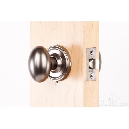 A large image of the Weslock 600J Julienne Series 600J Passage Knob Set Outside Angle View