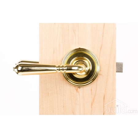 A large image of the Weslock 600Y Legacy Series 600Y Passage Lever Set Inside View