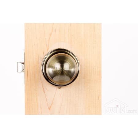 A large image of the Weslock 610B Ball Series 610B Privacy Knob Set Outside View