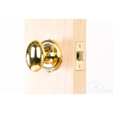 A large image of the Weslock 610J Julienne Series 610J Privacy Knob Set Inside Angle View