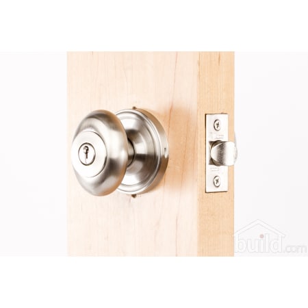 A large image of the Weslock 640J Julienne Series 640J Keyed Entry Knob Set Outside Angle View