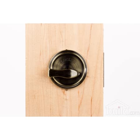 A large image of the Weslock 671 600 Series 671 Keyed Entry Deadbolt Inside View