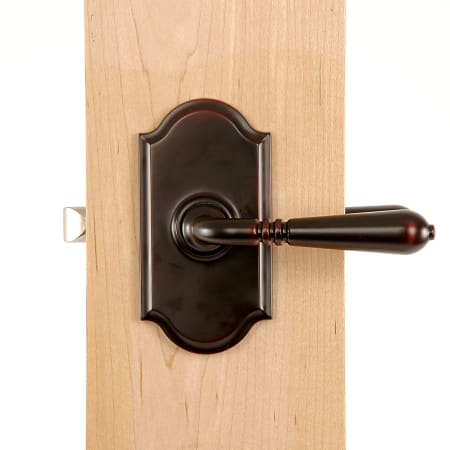 A large image of the Weslock 1700Y Legacy Series 1700Y Passage Lever Set Outside View