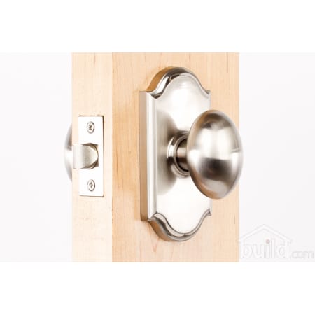 A large image of the Weslock 1700J Julienne Series 1700J Passage Knob Set Outside Angle View