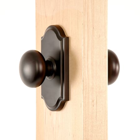 A large image of the Weslock 1710I 1710 Impressa in Oil Rubbed Bronze Angle 2