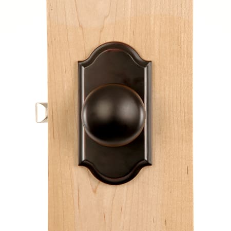 A large image of the Weslock 1710I 1710 Impressa in Oil Rubbed Bronze Angle 3