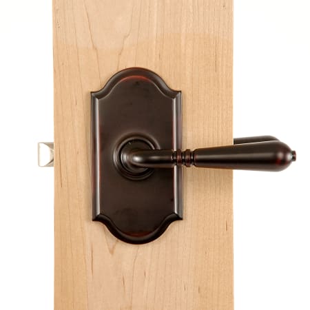 A large image of the Weslock 1710Y Legacy Series 1710Y Privacy Lever Set Outside View