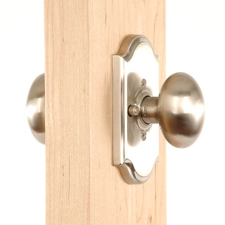 A large image of the Weslock 1740J Julienne Series 1740J Keyed Entry Knob Set Angle View
