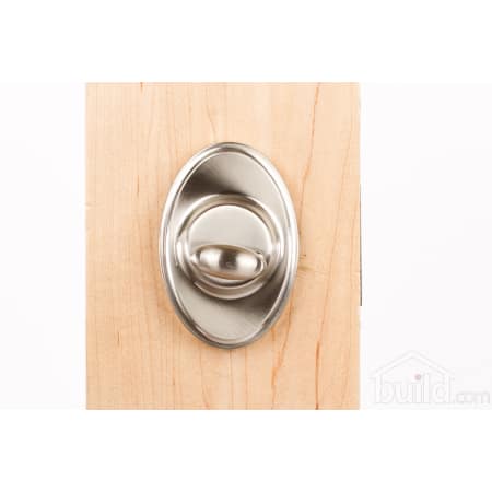 A large image of the Weslock 2771 Oval Series 2771 Keyed Entry Deadbolt Inside View