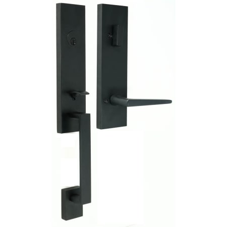 A large image of the Weslock 2870-LEIGHTON-PHILTOWER-ENTRY Matte Black