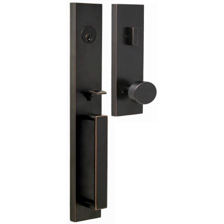 A large image of the Weslock 2890-XANTHIS-MESA-ENTRY Oil Rubbed Bronze