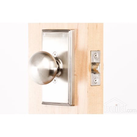 A large image of the Weslock 3740I Impresa Series 3740I Keyed Entry Knob Set Inside Angle View