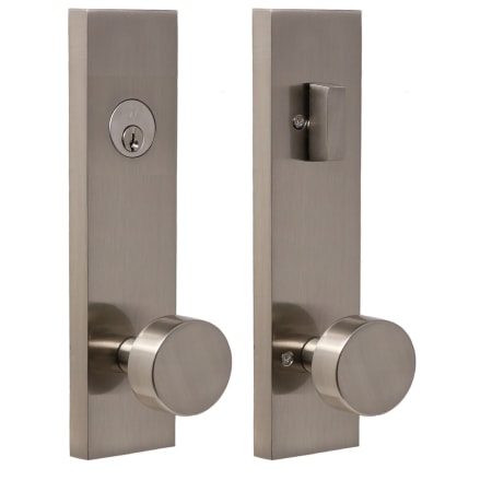 A large image of the Weslock 66214 Satin Nickel