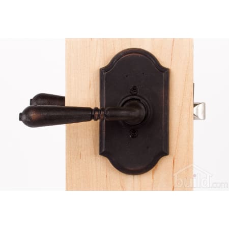 A large image of the Weslock 7100Q Waterford Series 7100Q Passage Lever Set Outside View