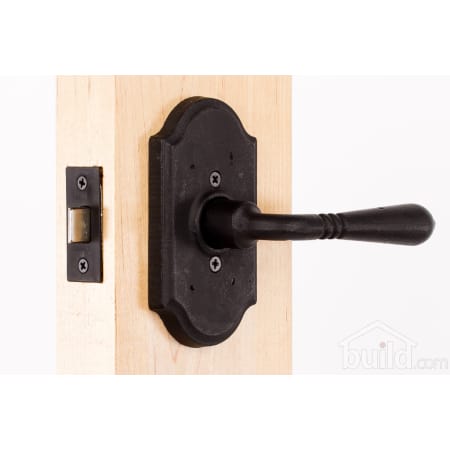 A large image of the Weslock 7100Q Waterford Series 7100Q Passage Lever Set Inside Angle View