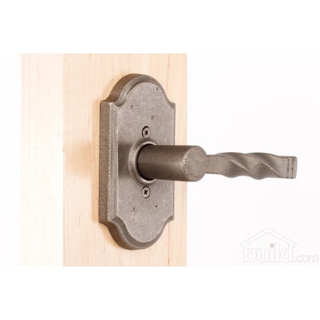 A large image of the Weslock 7105N Monoghan Series 7105N Single Dummy Lever Set Angle View
