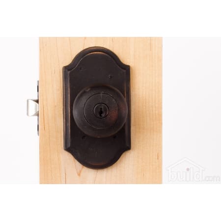 A large image of the Weslock 7140F Wexford Series 7140F Keyed Entry Knob Set Outside View