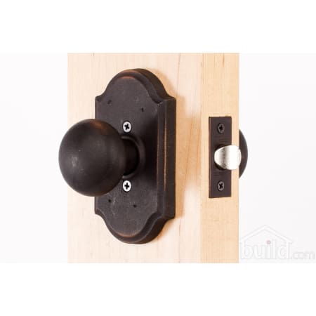 A large image of the Weslock 7140F Wexford Series 7140F Keyed Entry Knob Set Inside Angle View