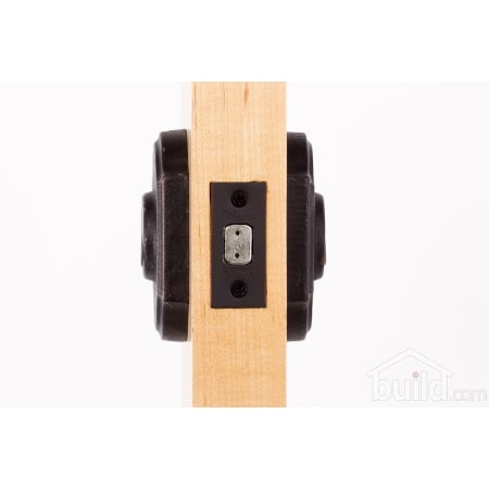 A large image of the Weslock 7572 Premiere Series 7572 Keyed Entry Deadbolt Door Edge View