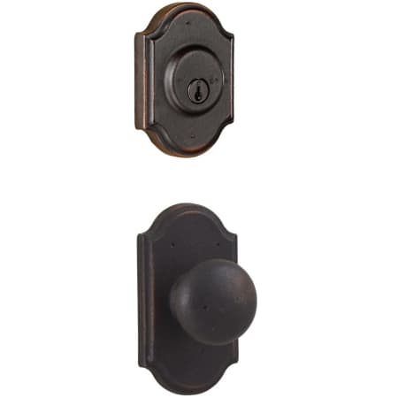 A large image of the Weslock 7140F-7571 Oil Rubbed Bronze