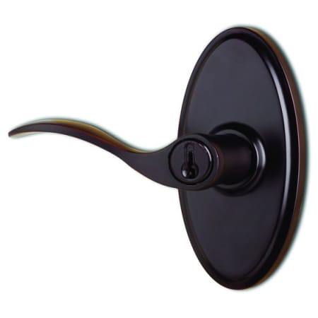 A large image of the Weslock 2740U-LH Oil Rubbed Bronze