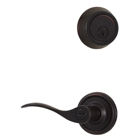 A large image of the Weslock 640U-LH-671 Oil Rubbed Bronze