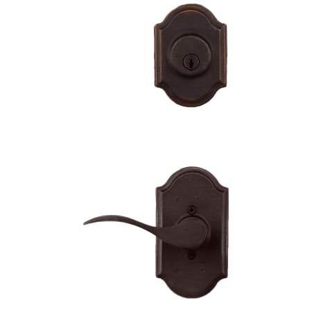 A large image of the Weslock 7402H-RH Oil Rubbed Bronze