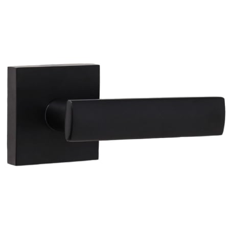 A large image of the Weslock 7003-SQUARE-UTICA-PASSAGE Matte Black