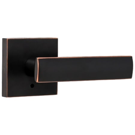 A large image of the Weslock 7103-SQUARE-UTICA-PRIVACY Oil Rubbed Bronze