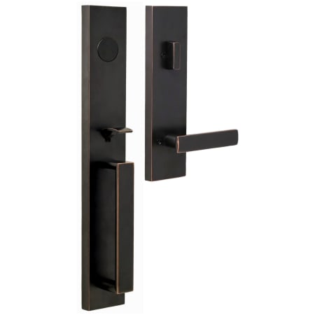 A large image of the Weslock 2895-XANTHIS-UTICA-DUMMY-ENTRY Oil Rubbed Bronze