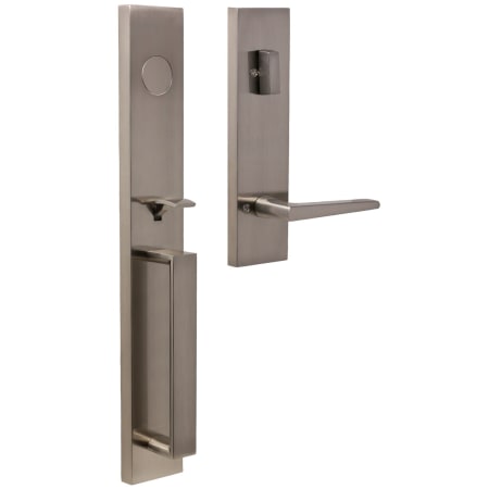 A large image of the Weslock 2895-XANTHIS-PHILTOWER-DUMMY-ENTRY Satin Nickel