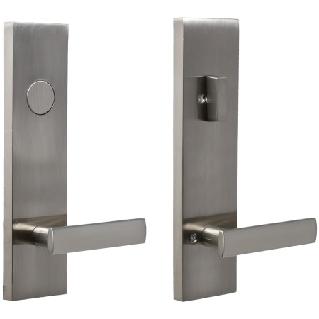 A large image of the Weslock 6625-ADDY-UTICA-DUMMY-ENTRY Satin Nickel