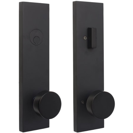 A large image of the Weslock 6625-ADDY-MESA-DUMMY-ENTRY Matte Black