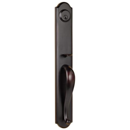 A large image of the Weslock 6645 Oil Rubbed Bronze