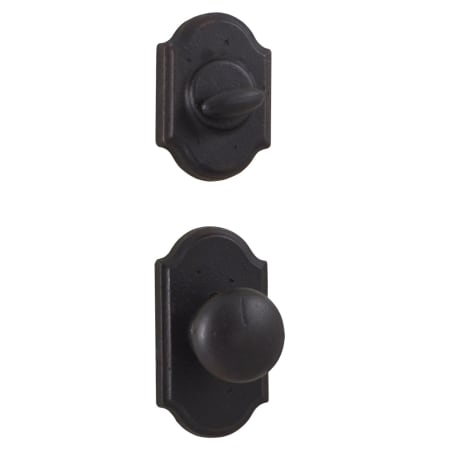 A large image of the Weslock 7405F Oil Rubbed Bronze