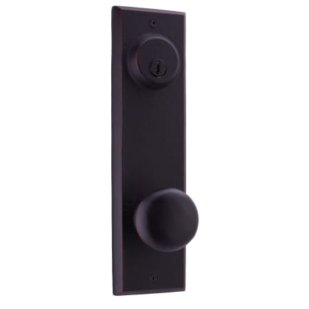 A large image of the Weslock 7902F Oil Rubbed Bronze
