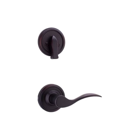 A large image of the Weslock 2104U-LH Oil Rubbed Bronze