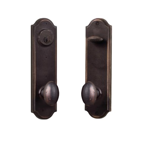 A large image of the Weslock 7641M-LH Oil Rubbed Bronze