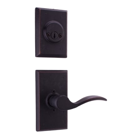 A large image of the Weslock 7802H-LH Oil Rubbed Bronze