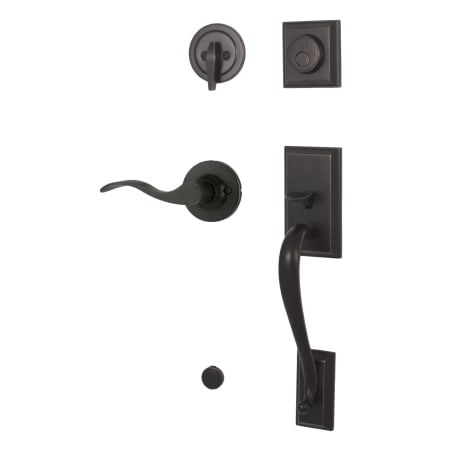 A large image of the Weslock 2835X-RH Oil Rubbed Bronze