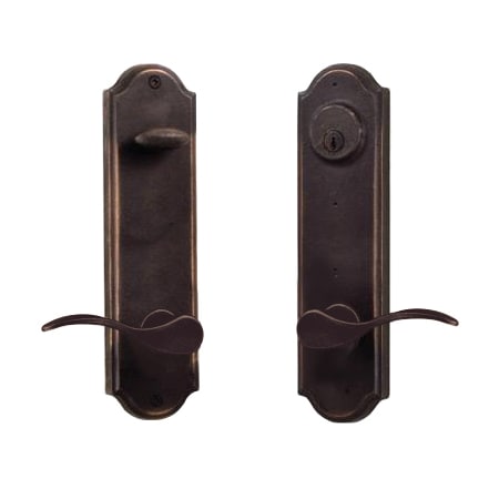 A large image of the Weslock 7641H-RH Oil Rubbed Bronze