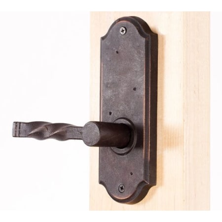 A large image of the Weslock 7205N Monoghan Series 7205N Single Dummy Lever Set Angle View