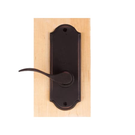 A large image of the Weslock 7205H-LH Oil Rubbed Bronze